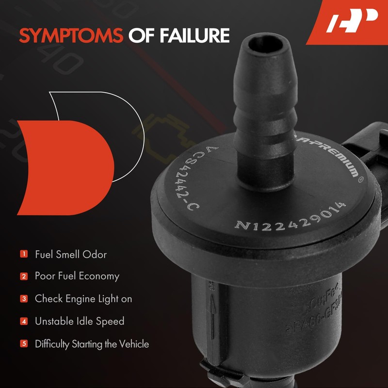A-Premium Vapor Canister Purge Solenoid Valve Compatible with Saturn Astra
