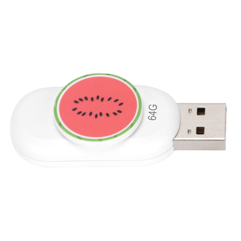 USB Flash Drive Innovative Watermelon Shape Portable Durable Stable Moistureproof