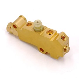 UTSAUTO PV2 Brass Proportioning Valve Disc/Drum Disc Front Drum Rear Brake Proportioning Valve 172-1353 172-1361 Fit for GM Street Rod Classic Car & Truck