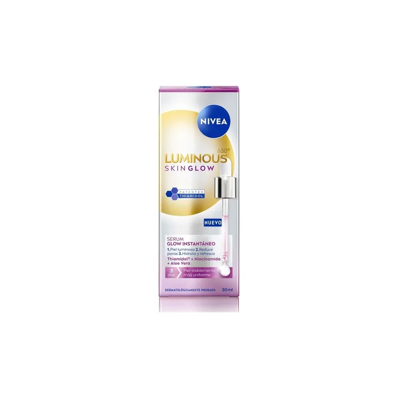 Nivea Serum Skin Glow Instantáneo 30ml Todo Tipo De Piel