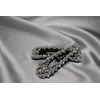 Seleny Rhinestone & Pearl Snap Hair Clips (2 Pieces) (Arrow)