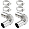 BangBoom 2 Pieces Stainless Steel Diesel Heater Exhaust Pipe 24