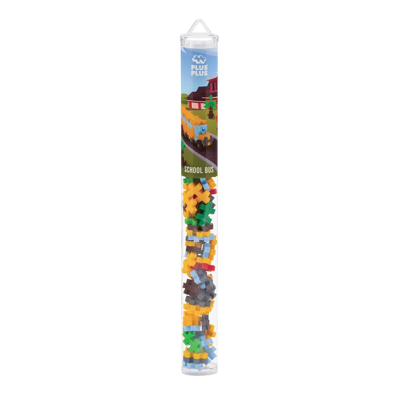 PLUS PLUS Vehicle Building Block Kit, 3D Puzzle Stem Toy