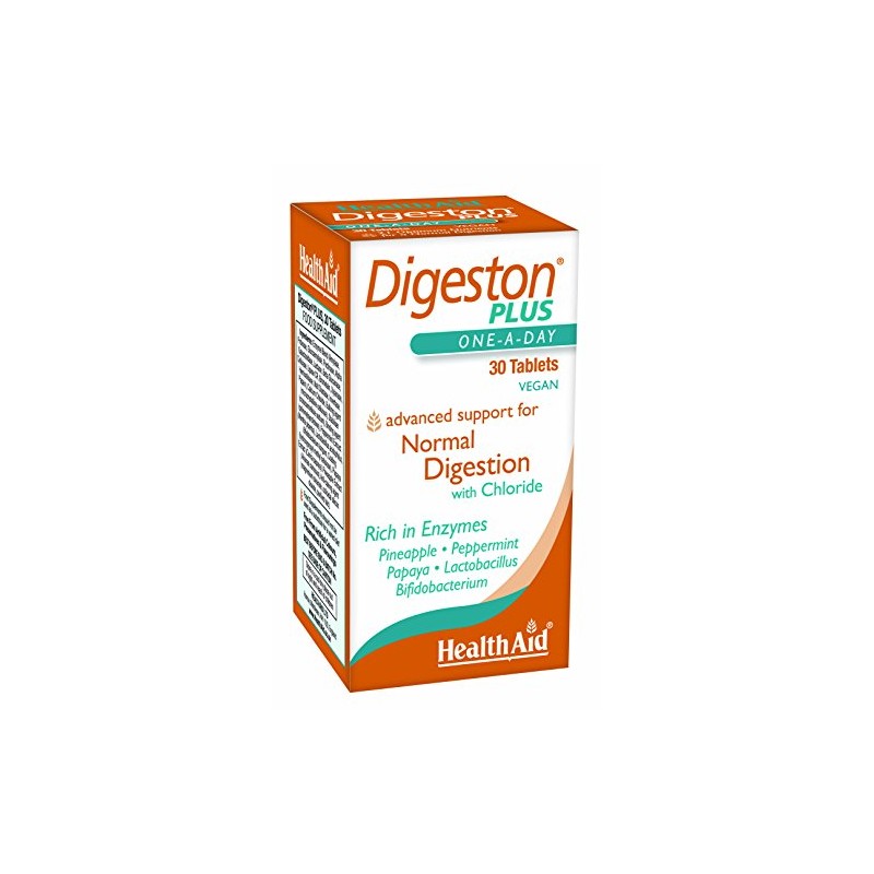 HealthAid DigestonPlus Vegan Tablets, Pack of 30 Tablets