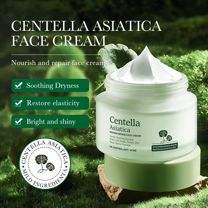 Centella asiatica nährende und reparierende Creme