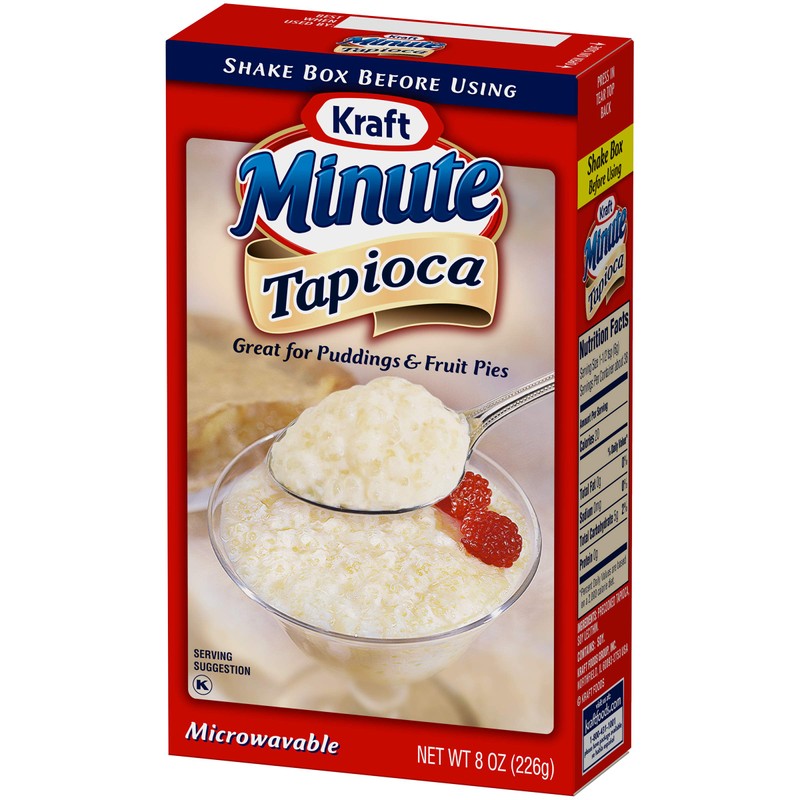 Kraft Minute Tapioca, 8-Ounce Boxes (Pack of 6)