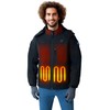 XELTEN Heated Jacket for Men with 12000mAh Large Capacity Battery