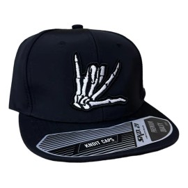 Gorra Plana Aczino Batallas Negro Ajustable