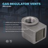 Midline Valve HHSW0114 Gas Regulator Vent with Screen 1-1/4’’ Connections,