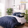 Elegant Life Home 100% Cotton Washed Pillow Case Soft Denim