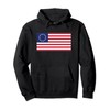 Betsy Ross Flag Pullover Hoodie