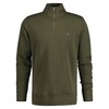 GANT Mens Half Zip Sweatshirt Juniper Green M