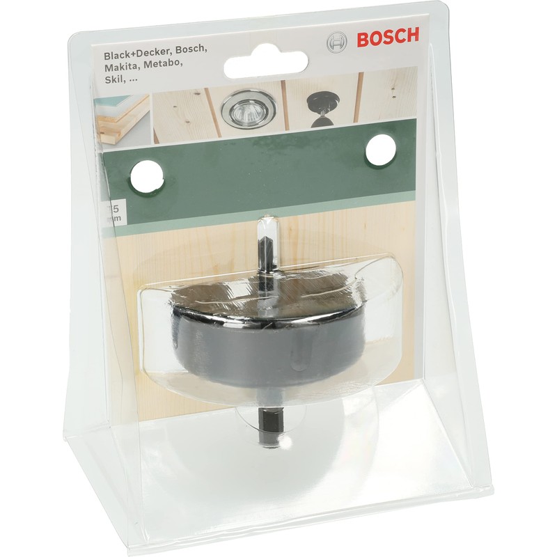 Bosch 1x Holesaw for Spot Lamps (for Wood, Softwood, Chipboard,