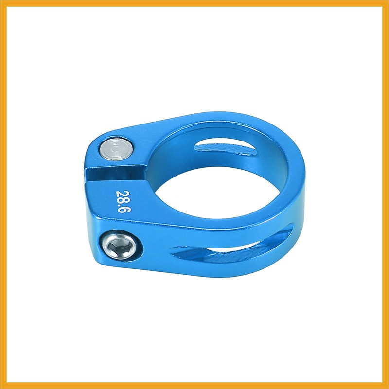 Partuto 28.6mm Aluminium Alloy Bicycle Seat Post Clamp Seat Post