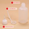 Ezranova 5 pcs Applicator Bottles For Crafting And Glue Application