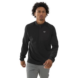 Arc'teryx Men's Standard Delta 1/2 Zip, Black