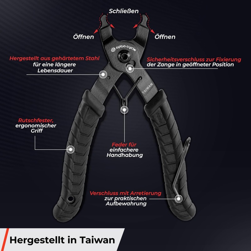 Optio Cycle Chain Pliers Bicycle Chain - Chain Lock Pliers