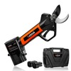 Electric Pruning Shear, Kebtek Cordless Electric Pruner Heavy Duty Electric