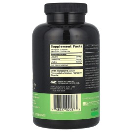 Optimum Nutrition BCAA 1000 Caps (200 Capsules) SEE PICTURE FOR DATE