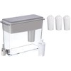 Brita 27-Cup Large Ultra-max Water Filtering Dispenser with Filters, Grey