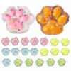2 PCS Squishy Cat Paw and 1 Box Mini Cat