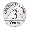 ACGZQY 3 Year Sobriety Coin - One Day at A