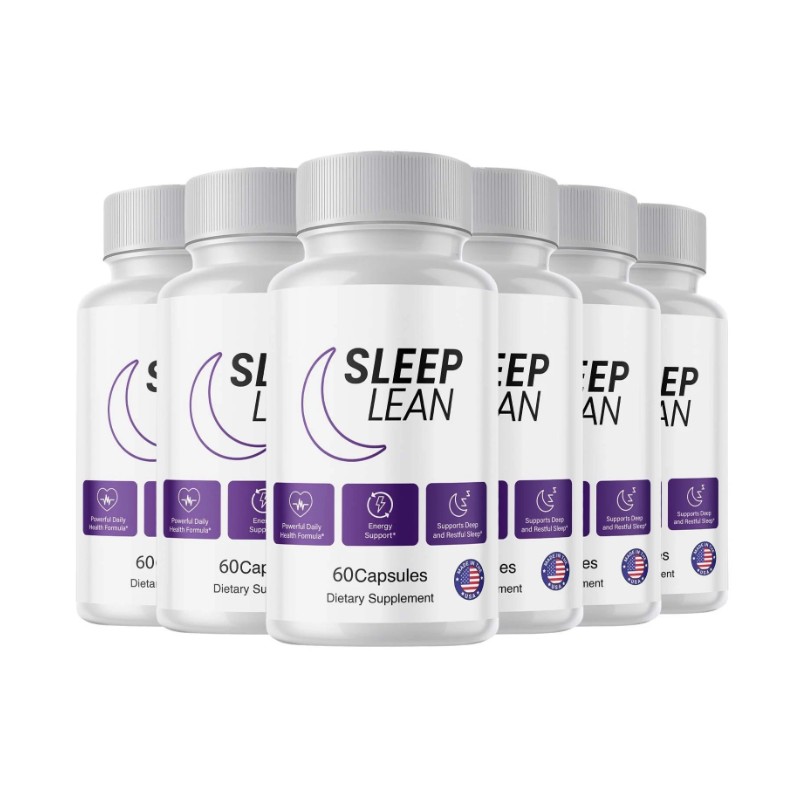 (6 Pack) Sleep Lean Pills Advancd Formula Support for Better