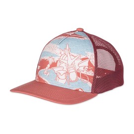 Pokémon Center Tropical Gyarados Archipelago Tropical Trucker Hat (One Size-Adult) Multicolor