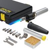 LEXIVON Butane Soldering Iron Multi-Purpose Kit | Cordless Self-Igniting Adjustable