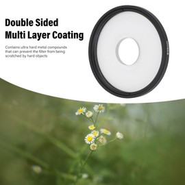 Generic 58mm Center Exposure Edge Blur Filter, Optical Glass Multi Layer Coating for Soft Focus Dreamy Effect, with Double Sided Scratch Resistant Coating for Video Portrait Still Life
