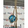 The Nautical Place 5 x 2" Aqua Glass Fishing Floats