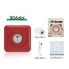 A6 Mini Pocket Printer HD 304DPI Wireless BT Thermal Printer