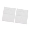2PCS Filter Sleeve 6in White Elastic Polyester Prefilter Cover for