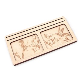 Towerrex Playerboard for Wingspan Board Game, Personal Player Token Tray, Card Holder, Wingspan Game Accessory