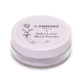 Canmake Silk Loose Moist Powder 02 Sheer Lavender 0.2 oz (6.0 g) Loose Powder, Moisturizing, Smooth