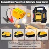 Car Jump Starters Adapter Compatible with DeWalt 20V MAX Batteries