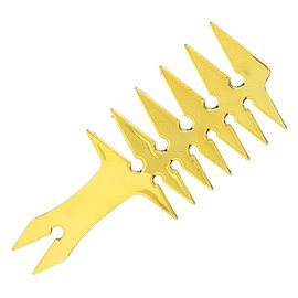 Peine para el Cabello Peine con Textura Peine para Hombres Peine Profesional Peines de Plástico Peines de Doble Cara Retro Diente Ancho Antiguo para  