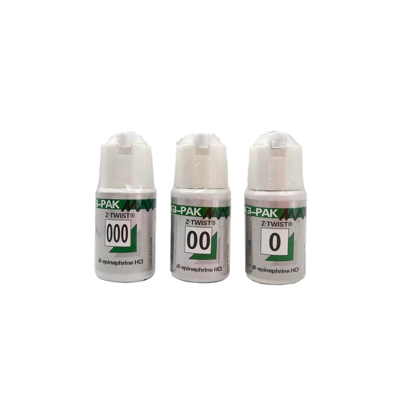 Hilo de algodón tejido para retracción gingival dental, material profesional