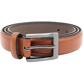 Duke D555 Mens Anthony Square Buckle Edge Stitched Belt - 48"
