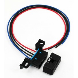 Elite.Citi OBD II OBD2 (5-Pin) Dash Diagnostic Harness Connector Plug Pigtail Compatible to Chevy w/Cover Cap for GM