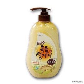 Trio Grain Dishwashing Liquid Bottle Phytoncide 4ea