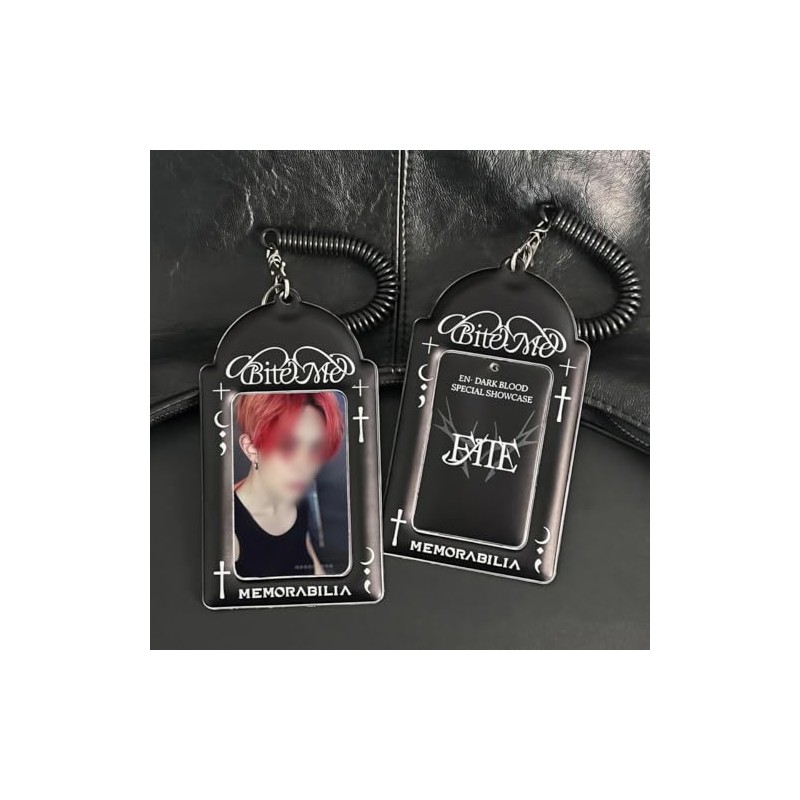Kpop - Soporte para tarjetas fotográficas para niñas, diseño de