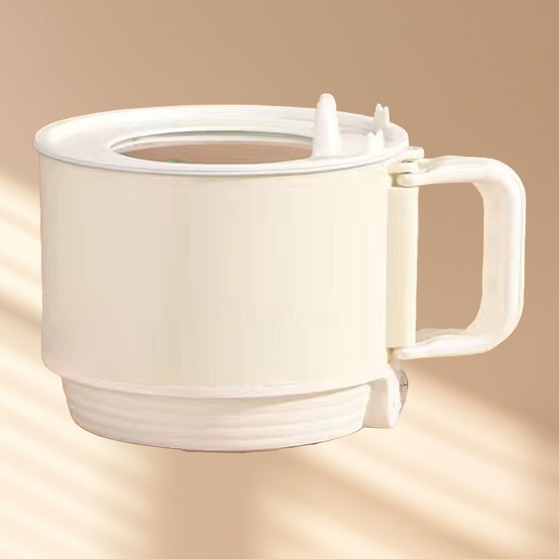 Electric Cooking Pot Quick Heating Mini Electric Cooker with Foldable