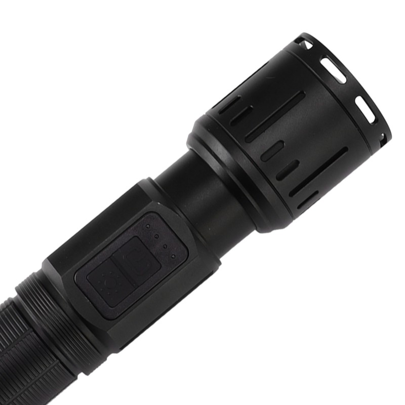 Super Bright Flashlight 7 Modes Waterproof LED Rechargeable Handheld Flashlight