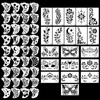 56pcs Face Paint Stencils, Reusable Body Facial Painting Templates