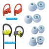 4 Pair Replacement Silicone Ear Tips Earbuds Buds Set for