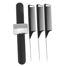 Healeved 1 Set Hair Styling Comb, Braiding Gel Bracelet, Pin Cushion, Salon Accessories, Carrying Pen, Hairpins, Hairpins, Hairpins, Hairpins, Black Magnet