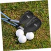 Totority 1set Pu Golf Club Covers Crocodile Pattern Protective Headcovers