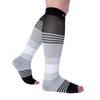 Doc Miller Open Toe Compression Socks Women and Men 20-30mmHg,