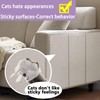 Chuangseed 6" x 20Yds Transparent Cat Scratch Deterrent Tape -